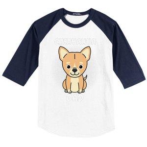 Chihuahua Dad Papa Daddy Pa Father Father’s Day Dog Lover Baseball Sleeve Shirt