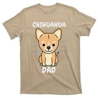 Chihuahua Dad Papa Daddy Pa Father Father’s Day Dog Lover T-Shirt