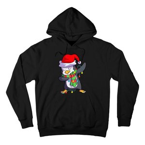 Christmas Dabbing Penguin Matching Family Hoodie