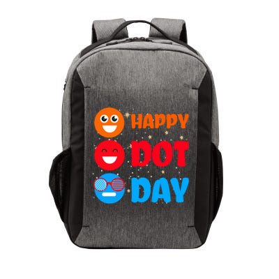 Cute Dot Pattern Art Smile September National Happy Dot Day Cute Gift Vector Backpack