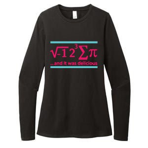 Cool Delicious Pi Day Womens CVC Long Sleeve Shirt