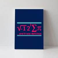 Cool Delicious Pi Day Canvas