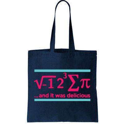 Cool Delicious Pi Day Tote Bag