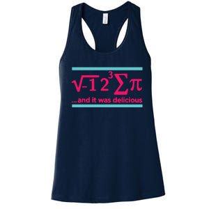 Cool Delicious Pi Day Women's Racerback Tank