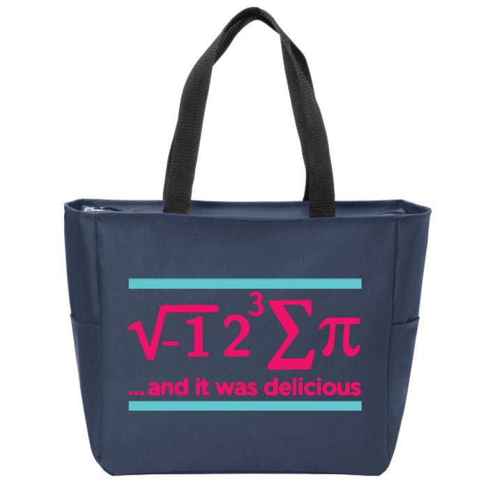 Cool Delicious Pi Day Zip Tote Bag