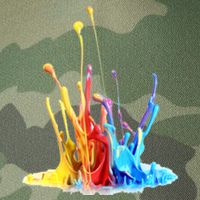 Cool Design Paint Splatter Graphic Legacy Tie Dye Trucker Hat
