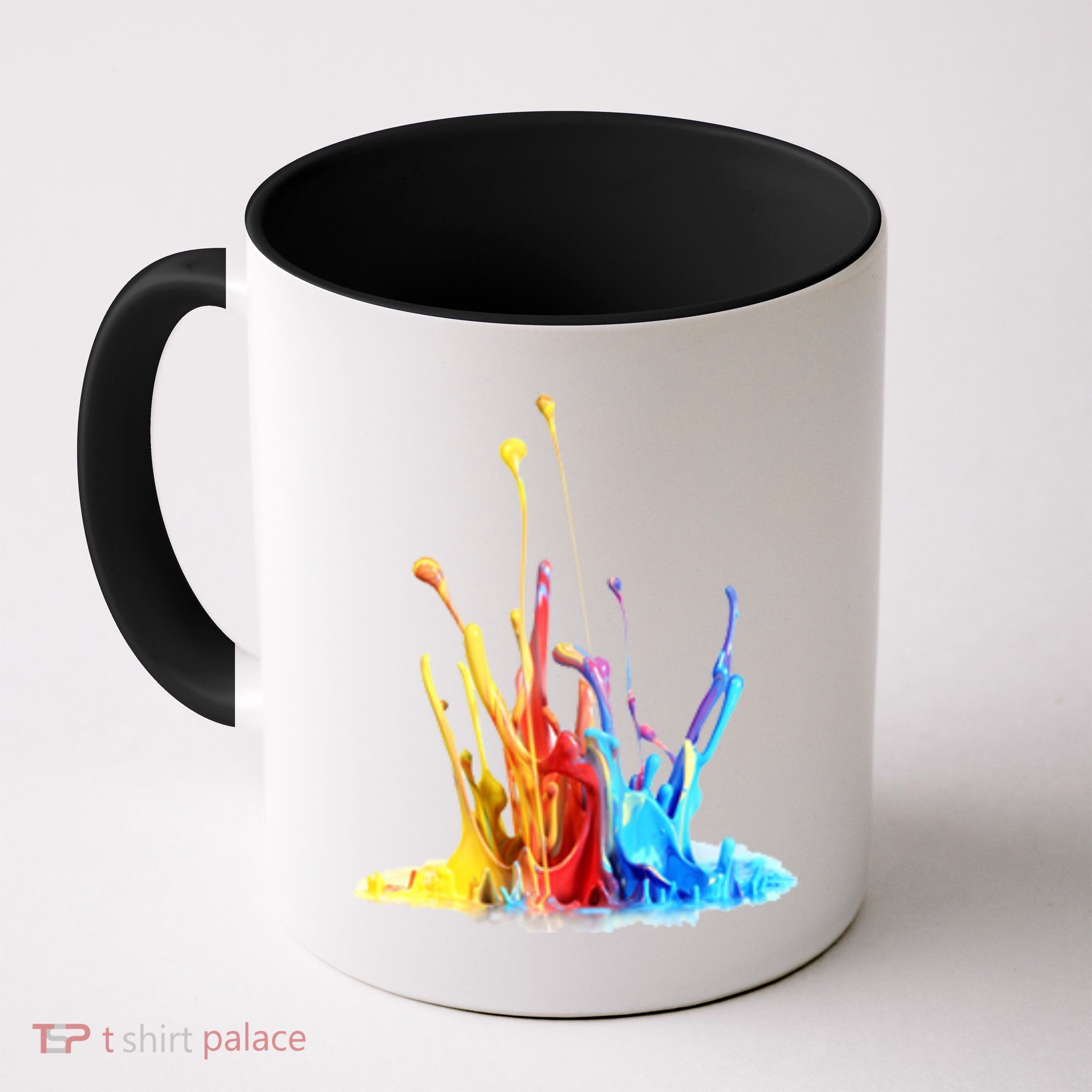 Cool Design Paint Splatter Graphic Mug