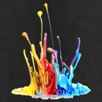 Cool Design Paint Splatter Graphic Hat