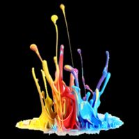 Cool Design Paint Splatter Graphic Full Zip Hoodie