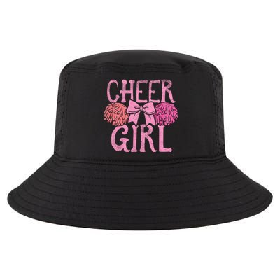 Cheer Dance Pom Pom Cheerleader Cheerleading Gift Cool Comfort Performance Bucket Hat