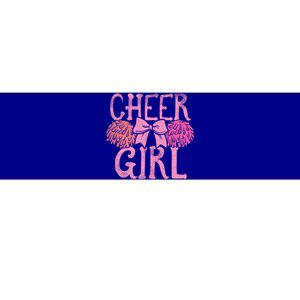 Cheer Dance Pom Pom Cheerleader Cheerleading Gift Bumper Sticker