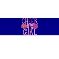 Cheer Dance Pom Pom Cheerleader Cheerleading Gift Bumper Sticker