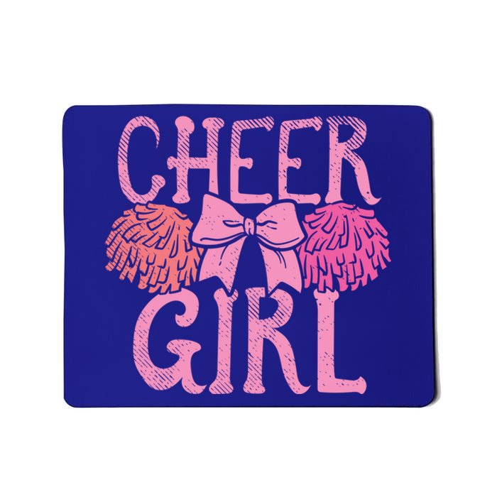 Cheer Dance Pom Pom Cheerleader Cheerleading Gift Mousepad