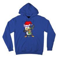 Christmas Dabbing Penguin Matching Family Hoodie