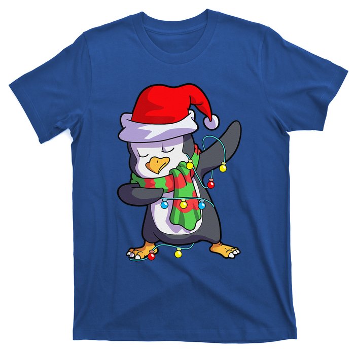 Christmas Dabbing Penguin Matching Family T-Shirt