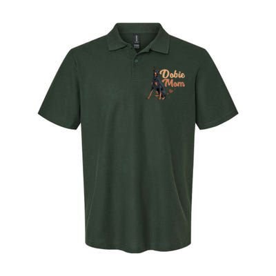 Cool Doberman Pinscher Dobie Lovers Softstyle Adult Sport Polo