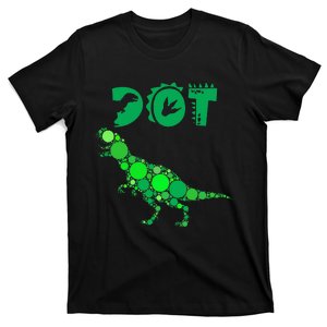 Cute Dinosaur Polka Dots T-Shirt