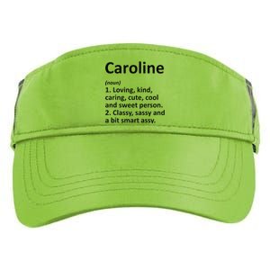 CAROLINE Definition Personalized Funny Birthday Gift Idea Adult Drive Performance Visor