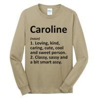 CAROLINE Definition Personalized Funny Birthday Gift Idea Tall Long Sleeve T-Shirt