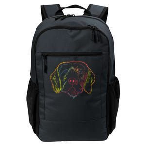 Colourful Dog Pudelpointer Funny Gift Daily Commute Backpack