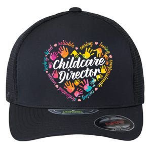 Care Director Profession Kindergarten Teachers Gift Flexfit Unipanel Trucker Cap