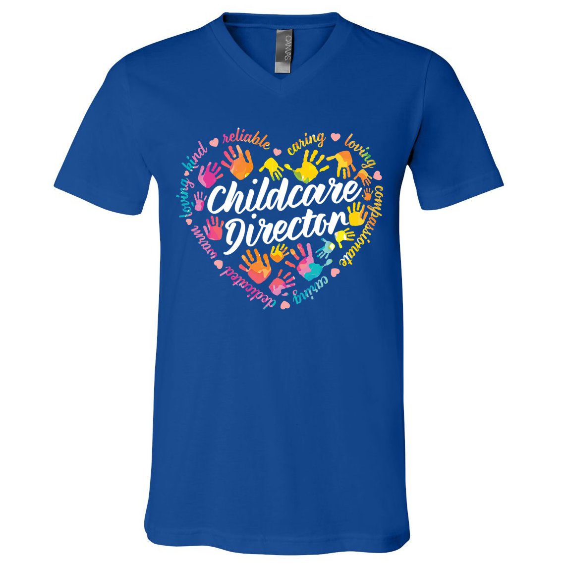 Care Director Profession Kindergarten Teachers Gift V-Neck T-Shirt
