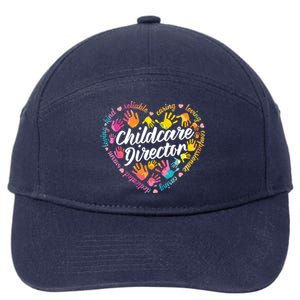 Care Director Profession Kindergarten Teachers Gift 7-Panel Snapback Hat