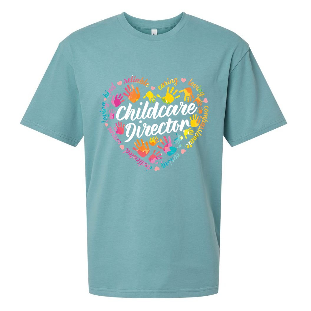 Care Director Profession Kindergarten Teachers Gift Sueded Cloud Jersey T-Shirt