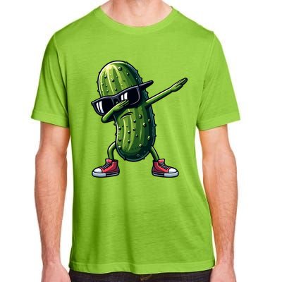 Cucumber Dabbing Pickle Dancing Lover Vintage Pickles Meaningful Gift Adult ChromaSoft Performance T-Shirt