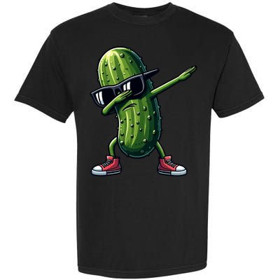 Cucumber Dabbing Pickle Dancing Lover Vintage Pickles Meaningful Gift Garment-Dyed Heavyweight T-Shirt