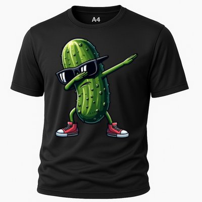 Cucumber Dabbing Pickle Dancing Lover Vintage Pickles Meaningful Gift Performance Shirt