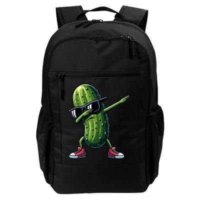 Cucumber Dabbing Pickle Dancing Lover Vintage Pickles Meaningful Gift Backpack
