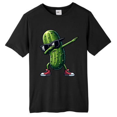 Cucumber Dabbing Pickle Dancing Lover Vintage Pickles Meaningful Gift Tall Fusion ChromaSoft Performance T-Shirt