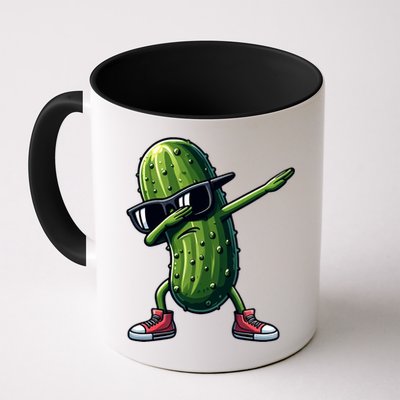 Cucumber Dabbing Pickle Dancing Lover Vintage Pickles Meaningful Gift Mug