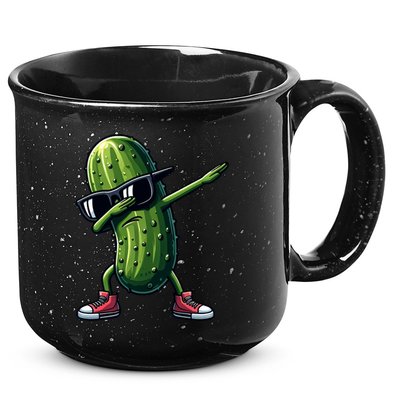 Cucumber Dabbing Pickle Dancing Lover Vintage Pickles Meaningful Gift 15oz Campfire Ceramic Mug