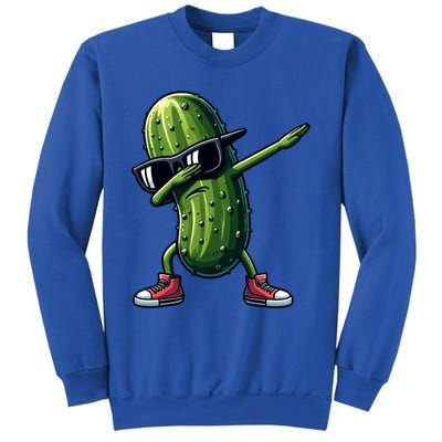 Cucumber Dabbing Pickle Dancing Lover Vintage Pickles Meaningful Gift Sweatshirt