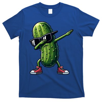 Cucumber Dabbing Pickle Dancing Lover Vintage Pickles Meaningful Gift T-Shirt
