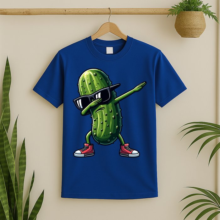 Cucumber Dabbing Pickle Dancing Lover Vintage Pickles Meaningful Gift T-Shirt