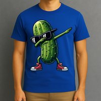 Cucumber Dabbing Pickle Dancing Lover Vintage Pickles Meaningful Gift T-Shirt