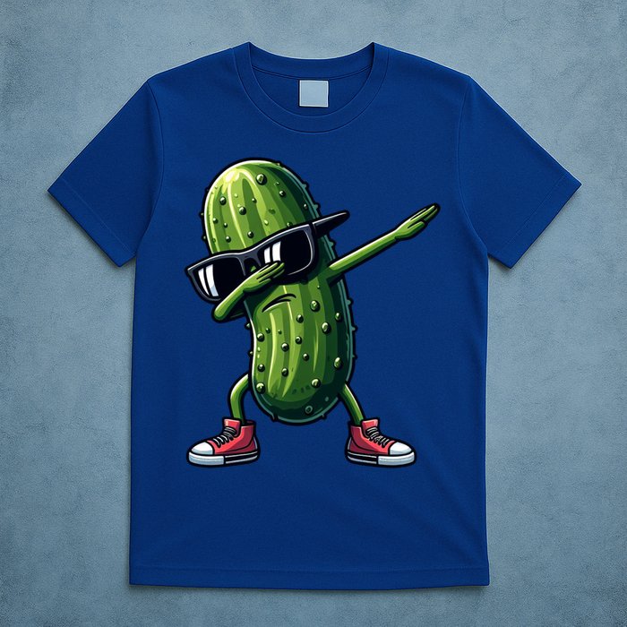 Cucumber Dabbing Pickle Dancing Lover Vintage Pickles Meaningful Gift T-Shirt