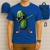 Cucumber Dabbing Pickle Dancing Lover Vintage Pickles Meaningful Gift T-Shirt