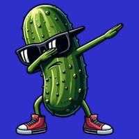 Cucumber Dabbing Pickle Dancing Lover Vintage Pickles Meaningful Gift T-Shirt