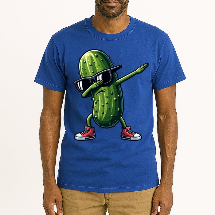 Cucumber Dabbing Pickle Dancing Lover Vintage Pickles Meaningful Gift Tall T-Shirt