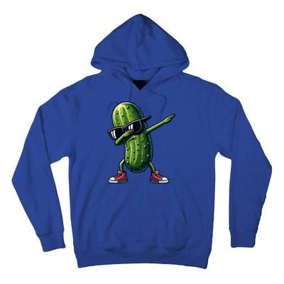 Cucumber Dabbing Pickle Dancing Lover Vintage Pickles Meaningful Gift Tall Hoodie