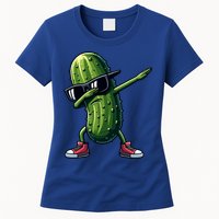 Cucumber Dabbing Pickle Dancing Lover Vintage Pickles Meaningful Gift Womens T-Shirt