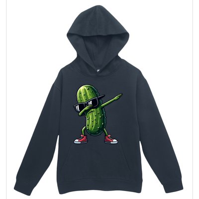 Cucumber Dabbing Pickle Dancing Lover Vintage Pickles Meaningful Gift Urban Pullover Hoodie