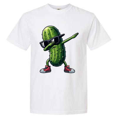 Cucumber Dabbing Pickle Dancing Lover Vintage Pickles Meaningful Gift Garment-Dyed Heavyweight T-Shirt