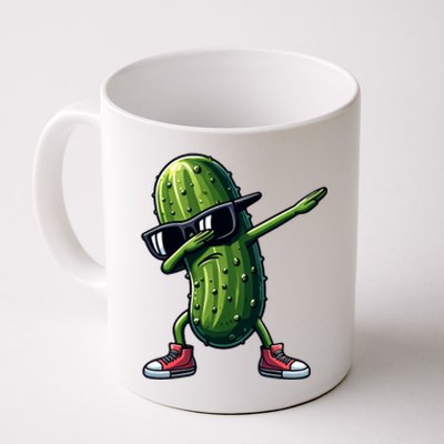 Cucumber Dabbing Pickle Dancing Lover Vintage Pickles Meaningful Gift Coffee Mug