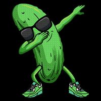 Cucumber Dabbing Pickle Dancing Lover Daily Commute Backpack