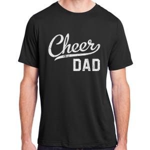 Cheer Dad Proud Cheerleading Dad Gift Adult ChromaSoft Performance T-Shirt